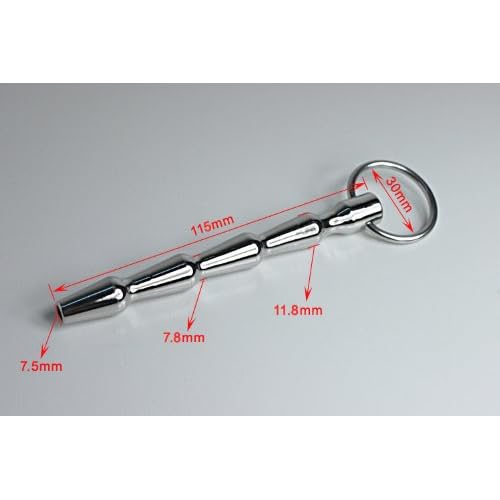 BIG - certainly NOT for a beginner or first timer , 4.5' , 'Apollo', HOLLOW , 316LVM Surgical Steel Urethral Stretching... image